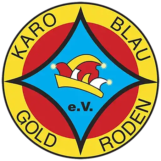 Karo Blau Gold Roden
